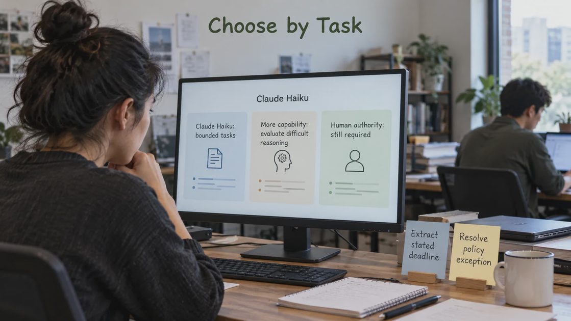 When a Lean SaaS Should Use a Fast Model—and When It Should Pay for More Capability