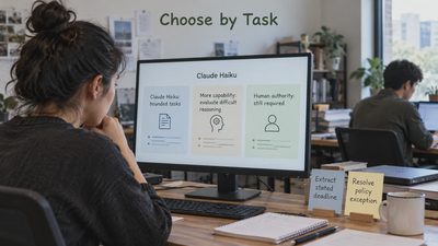 When a Lean SaaS Should Use a Fast Model—and When It Should Pay for More Capability